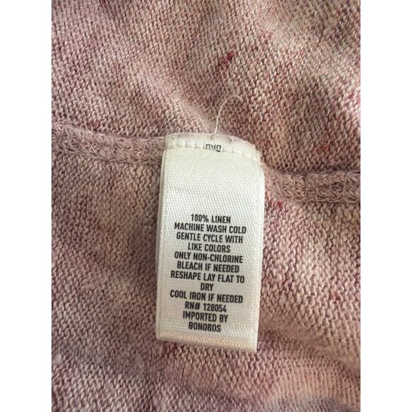 Bonobos Mens Italian Linen Henley Slim Size L - Picture 4 of 4